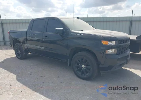 2021 Chevrolet Silverado 1500 2Wd Short Bed Custom from USA, damaged, VIN 3GCPWBEK1MG349298